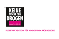 Logo: Keine Macht den Drogen, Suchtprävention für Kinder und Jugendliche